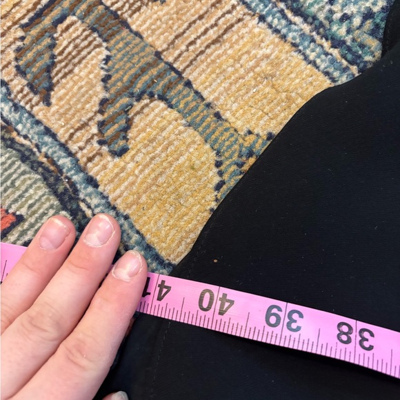 VTG Y2K SL Fashions Ruffle Flutter Sleeve Pull on Floral Dress Flounce Hem 16 - Picture 8 of 8